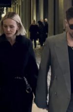 CAREY MULLIGAN and Marcus Mumford Leaves Costes Hotel in Paris 01/16/2024