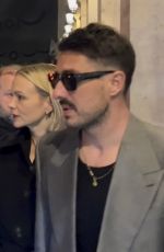 CAREY MULLIGAN and Marcus Mumford Leaves Costes Hotel in Paris 01/16/2024