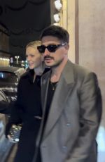 CAREY MULLIGAN and Marcus Mumford Leaves Costes Hotel in Paris 01/16/2024