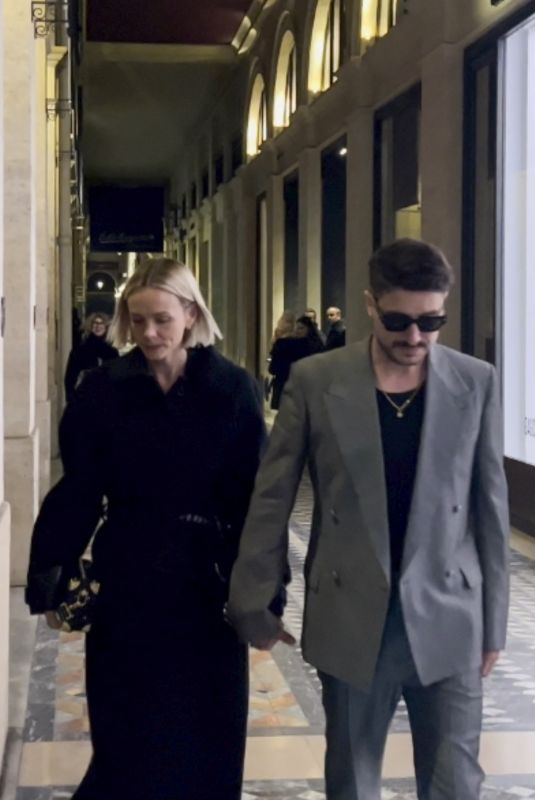 CAREY MULLIGAN and Marcus Mumford Leaves Costes Hotel in Paris 01/16/2024