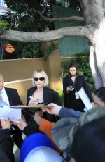 CAREY MULLIGAN Signs Autographs at AFI Awards in Beverly Hills 01/12/2024