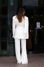 CARLA GINOLA Arrives at Zuhair Murad Couture Show at Haute Couture SS24 Week in Paris 01/24/2024