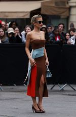 CAROLINE DAUR Aarrives at Fendi Spring/Summer 2024 Show at Haute Couture Week in Paris 01/25/2024