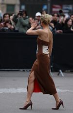 CAROLINE DAUR Aarrives at Fendi Spring/Summer 2024 Show at Haute Couture Week in Paris 01/25/2024