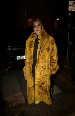 CAROLINE DAUR Arrives at GQ Levi