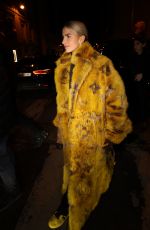 CAROLINE DAUR Arrives at GQ Levi