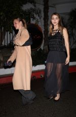 CAYLEE COWAN Leaves HBO Max Emmy After-party at San Vicente Bungalows in Los Angeles 01/15/2024