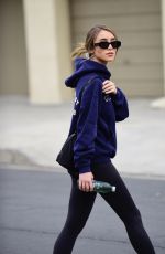 CAYLEE COWAN Out and About in Los Angeles 01/21/2024