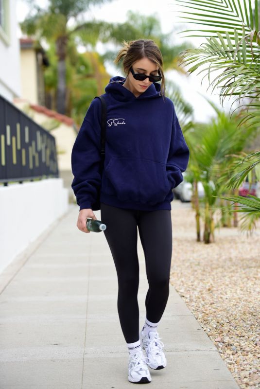 CAYLEE COWAN Out and About in Los Angeles 01/21/2024