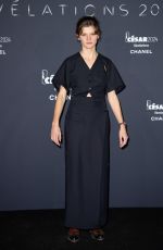 CELESTE BRUNNQUELL and JEANNE BALIBAR at Cesar Revelations 2024 in Paris 01/15/2024