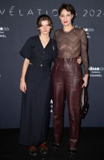 CELESTE BRUNNQUELL and JEANNE BALIBAR at Cesar Revelations 2024 in Paris 01/15/2024