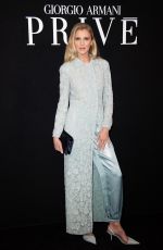CELINA LOCKS at Giorgio Armani Prive Haute Couture Spring/Summer 2024 Show at Paris Fashion Week 01/22/2024