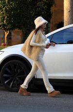 CHANTEL JEFFRIES Out for a Coffee Post-dermatology Appointment in Los Angeles 01/16/2024