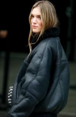 CHARLOTTE CARDIN Arrives at Chanel Fashion Show at Grand Palais Ephemere in Paris 01/23/2024
