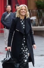 CHARLOTTE HAWKINS Arrives at Global Radio Studios London 01/05/2024
