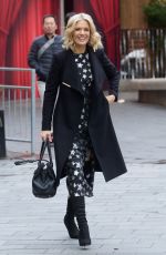 CHARLOTTE HAWKINS Arrives at Global Radio Studios London 01/05/2024