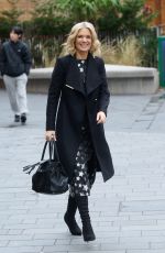 CHARLOTTE HAWKINS Arrives at Global Radio Studios London 01/05/2024