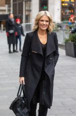 CHARLOTTE HAWKINS Leaves Global Radio in London 01/12/2024