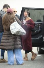 CHELSEA LAZKANI Arrives at Oppenheim Group Office in West Holywood 01/19/2024