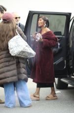 CHELSEA LAZKANI Arrives at Oppenheim Group Office in West Holywood 01/19/2024
