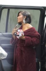 CHELSEA LAZKANI Arrives at Oppenheim Group Office in West Holywood 01/19/2024