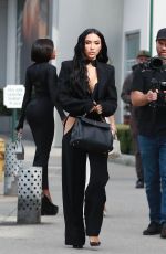 CHELSEA LAZKANI, CHRISHELL STAUSE, EMMA HERNAN and BREANA TIESI Getting Ready to Film in Los Angeles 01/20/2024