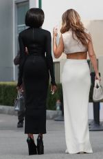 CHELSEA LAZKANI, CHRISHELL STAUSE, EMMA HERNAN and BREANA TIESI Getting Ready to Film in Los Angeles 01/20/2024