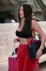 CHLOE FERRY Leaves Her Hotel and Heading to Airport in Thailand 01/05/2024