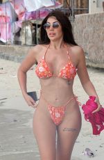 CHLOE FERRYhloe in Bikini on the Beach in Thailand 01/03/2024