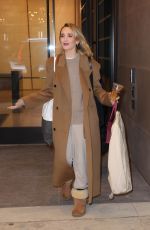 CHLOE FINNEMAN Leaves Watch What Happens Live in New York 01/29/2024