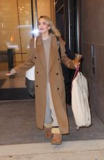 CHLOE FINNEMAN Leaves Watch What Happens Live in New York 01/29/2024