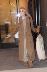 CHLOE FINNEMAN Leaves Watch What Happens Live in New York 01/29/2024