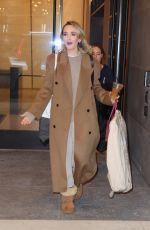 CHLOE FINNEMAN Leaves Watch What Happens Live in New York 01/29/2024