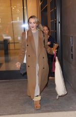 CHLOE FINNEMAN Leaves Watch What Happens Live in New York 01/29/2024
