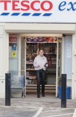 CHLOE GOODMAN Shopping at Tesco in Hove 01/13/2024