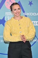 CHLOE JOUANNET at Heureux Gagnants Screening at 27th Alpe d Huez Film Festival 01/17/2024