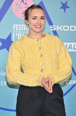 CHLOE JOUANNET at Heureux Gagnants Screening at 27th Alpe d Huez Film Festival 01/17/2024