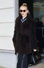 CHLOE SEVIGNY Leaves Drew Barrymore Show in New York 01/23/2024
