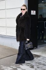 CHLOE SEVIGNY Leaves Drew Barrymore Show in New York 01/23/2024