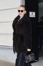 CHLOE SEVIGNY Leaves Drew Barrymore Show in New York 01/23/2024