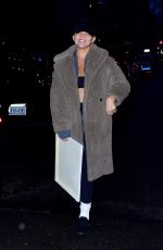 CHRISSY TEIGEN Heading to Airport in New York 01/26/2024