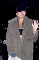 CHRISSY TEIGEN Heading to Airport in New York 01/26/2024