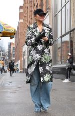 CHRISSY TEIGEN Out in New York 01/25/2024