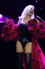 CHRISTINA AGUILERA Performs at Her Opening Night Show at Voltaire in Las Vegas 12/30/2023​