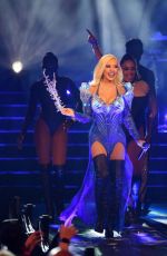 CHRISTINA AGUILERA Performs at Her Opening Night Show at Voltaire in Las Vegas 12/30/2023​