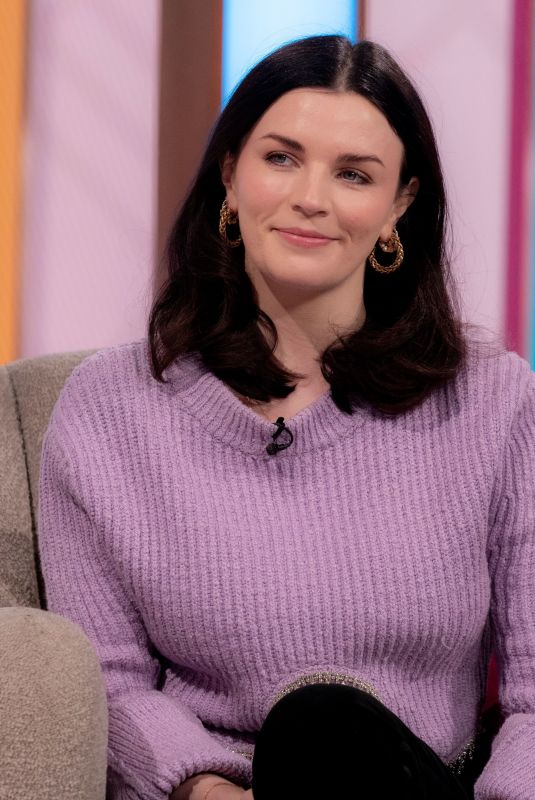 CHRISTINA LAMPARD and AISLING BEA at Lorraine TV Show in London 01/19/2024