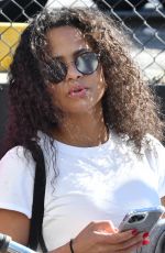 CHRISTINA MILIAN Enjoys a Bike Ride on New Years Day in Santa Monica 01/01/2024