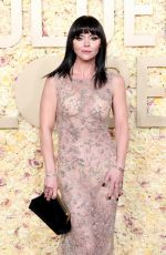 CHRISTINA RICCI at 81st Annual Golden Globe Awards in Los Angeles 01/07/2024