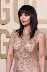 CHRISTINA RICCI at 81st Annual Golden Globe Awards in Los Angeles 01/07/2024