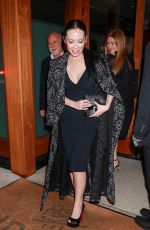 CHRISTINE CHIU Leaves Dinner with Friends at Cipriani in Beverly Hills 01/25/2024